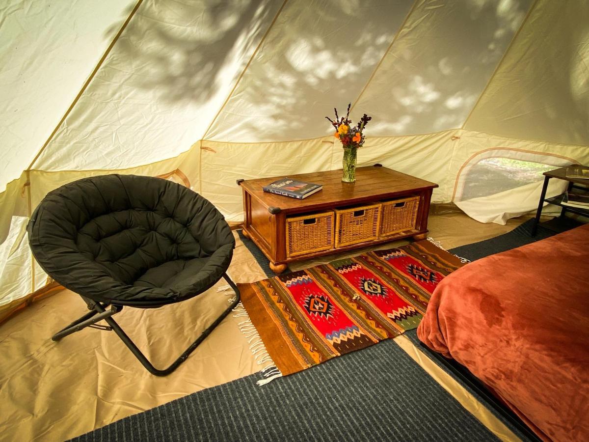 Glamping In The Redwoods With A Hot Tub!